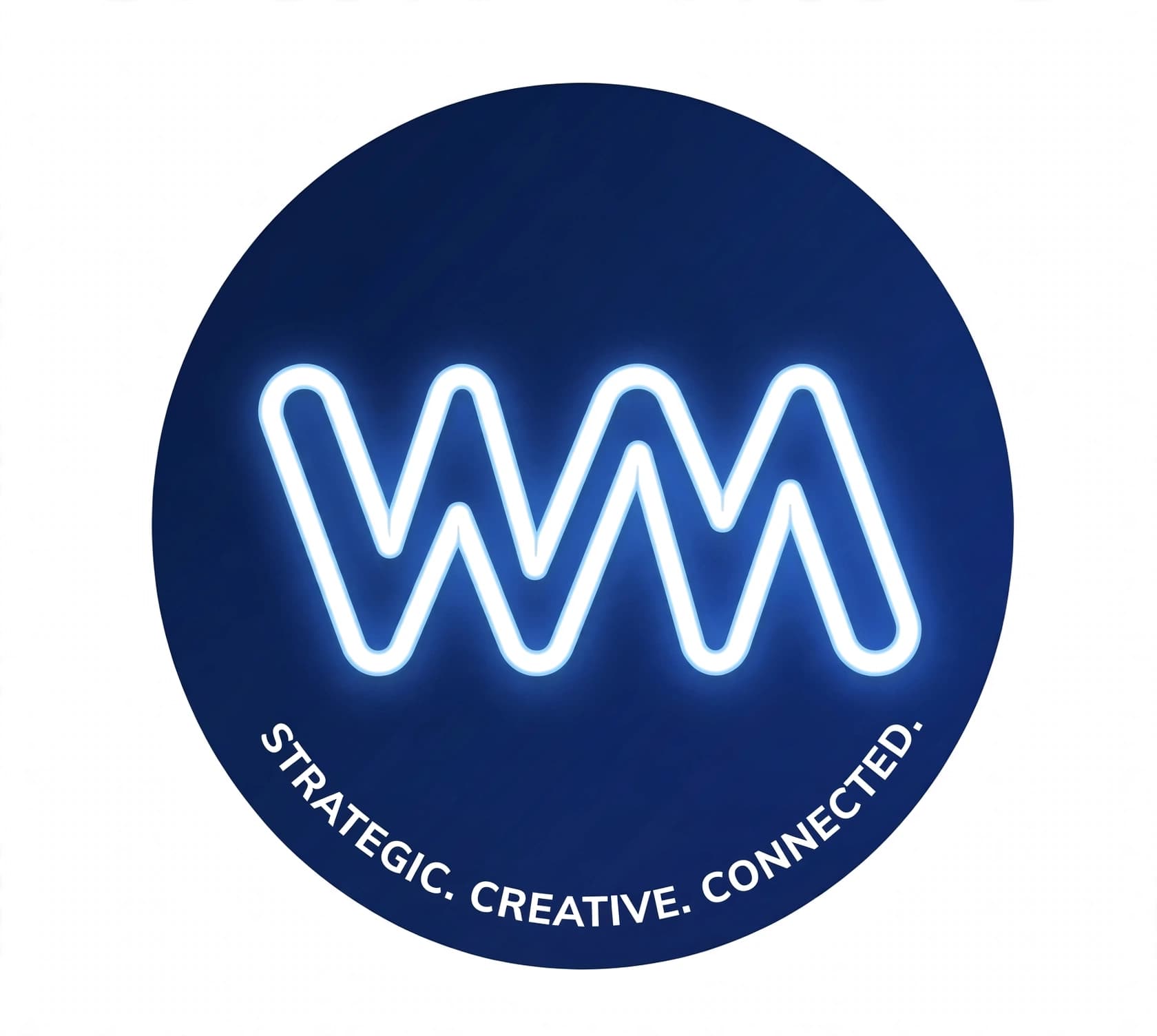Weev Media neon logo